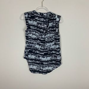 Mossimo | Black & White Print Blouse Size XS